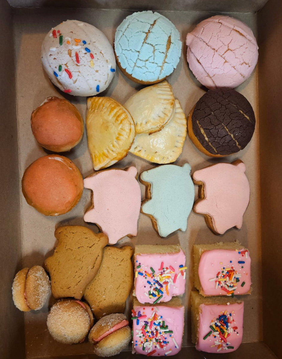 Mini pan dulce box – Alebrije Bakery